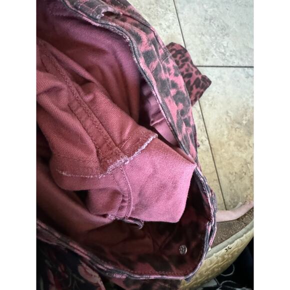 Soft Surroundings Womens Jeans Sz 6 The Ultimate High‎ Rise Leopard Skinny - Picture 12 of 12